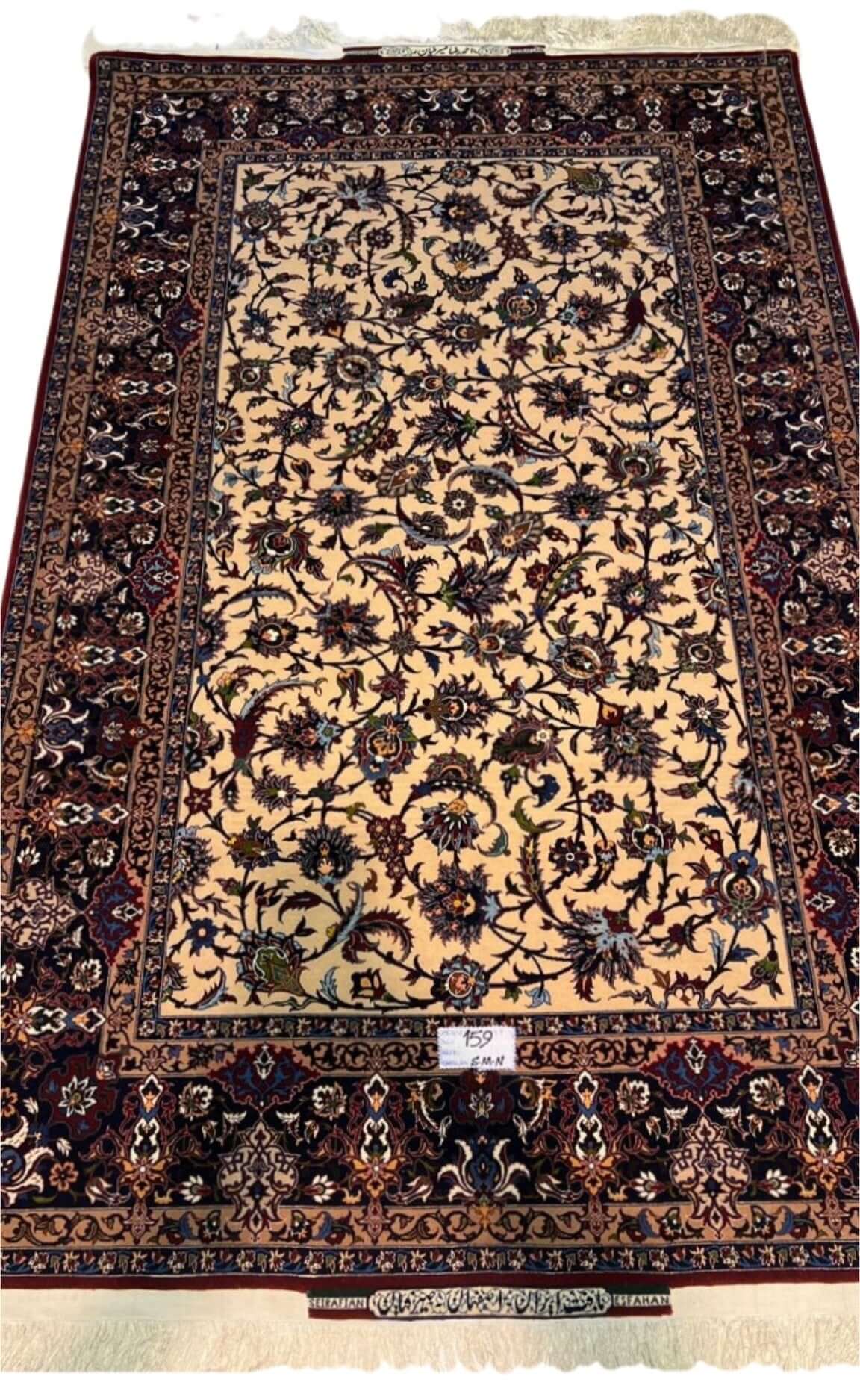 "Exquisite Seirafian new design rug by Ahmad Reza Seirafian, 219x130 cm"